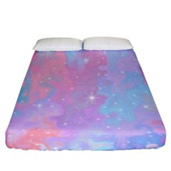 Space-25 Fitted Sheet (king Size) by nateshop