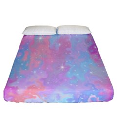 Space-25 Fitted Sheet (california King Size) by nateshop