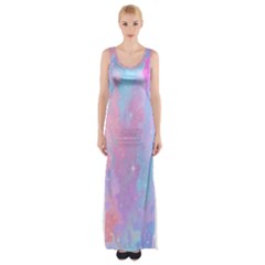 Space-25 Thigh Split Maxi Dress by nateshop