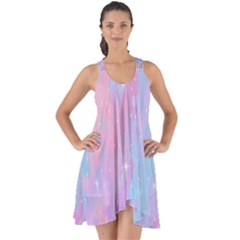 Space-25 Show Some Back Chiffon Dress by nateshop