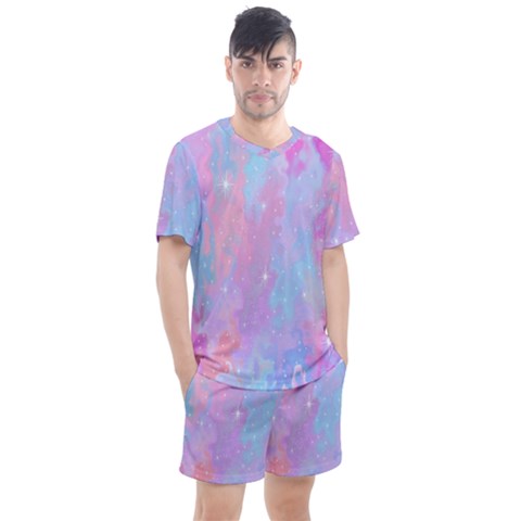 Space-25 Men s Mesh Tee And Shorts Set by nateshop