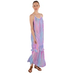 Space-25 Cami Maxi Ruffle Chiffon Dress by nateshop