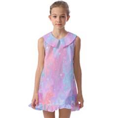 Space-25 Kids  Pilgrim Collar Ruffle Hem Dress by nateshop