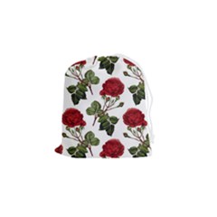 Roses-51 Drawstring Pouch (small) by nateshop