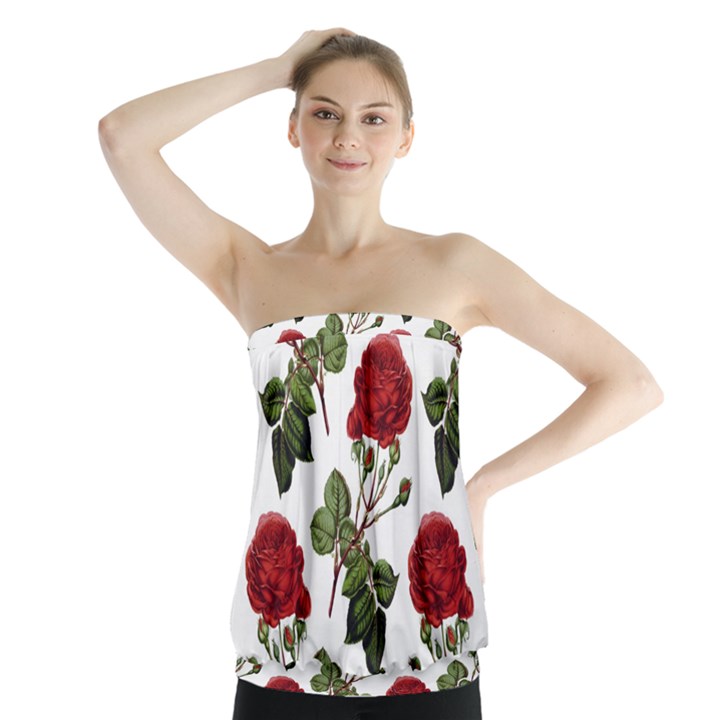 Roses-51 Strapless Top