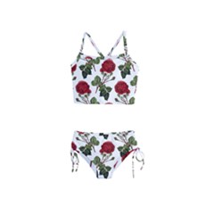 Roses-51 Girls  Tankini Swimsuit by nateshop