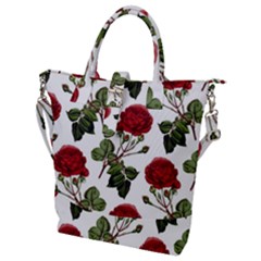 Roses-51 Buckle Top Tote Bag by nateshop