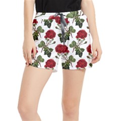 Roses-51 Women s Runner Shorts by nateshop