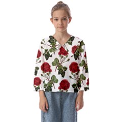 Roses-51 Kids  Sailor Shirt by nateshop