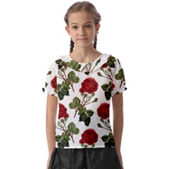 Roses-51 Kids  Frill Chiffon Blouse