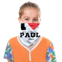 I Love Paul Face Covering Bandana (kids) by ilovewhateva