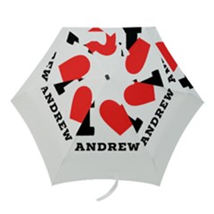 I Love Andrew Mini Folding Umbrellas by ilovewhateva