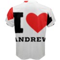 I love andrew Men s Cotton Tee View2