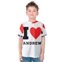 I love andrew Kids  Cotton Tee View1