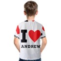 I love andrew Kids  Cotton Tee View2