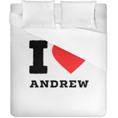 I Love Andrew Duvet Cover (california King Size) by ilovewhateva