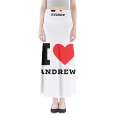 I Love Andrew Full Length Maxi Skirt by ilovewhateva