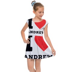 I Love Andrew Kids  Cap Sleeve Dress by ilovewhateva