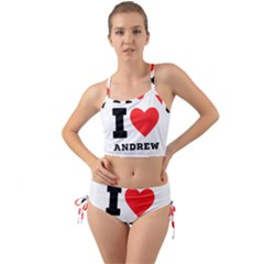 I Love Andrew Mini Tank Bikini Set by ilovewhateva