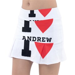 I Love Andrew Classic Tennis Skirt by ilovewhateva