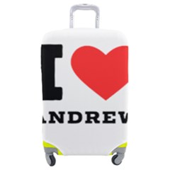 I Love Andrew Luggage Cover (medium) by ilovewhateva