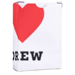 I Love Andrew Playing Cards Single Design (rectangle) With Custom Box by ilovewhateva