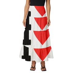 I Love Andrew Tiered Ruffle Maxi Skirt by ilovewhateva