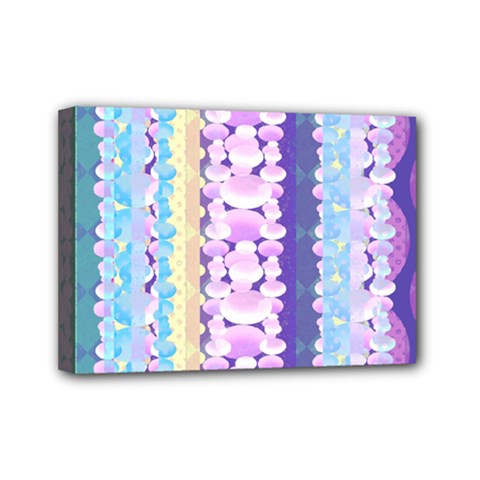 Background Graphic Beautiful Wallpaper Art Mini Canvas 7  X 5  (stretched)