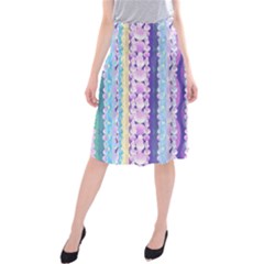 Background Graphic Beautiful Wallpaper Art Midi Beach Skirt