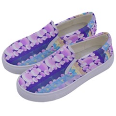 Background Graphic Beautiful Wallpaper Art Kids  Canvas Slip Ons