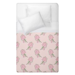 Flowers Bloom Blossom Pastel Pink Pattern Duvet Cover (single Size)