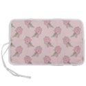 Flowers Bloom Blossom Pastel Pink Pattern Pen Storage Case (M) View1