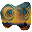 Ai Generated Surrealist Fantasy Dream Moon Space Head Support Cushion View4