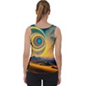 Ai Generated Surrealist Fantasy Dream Moon Space Velvet Tank Top View2