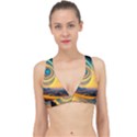 Ai Generated Surrealist Fantasy Dream Moon Space Classic Banded Bikini Top View1