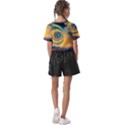 Ai Generated Surrealist Fantasy Dream Moon Space Kids  Basic Tee View2