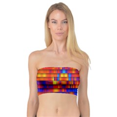 Geometric Pattern Colorful Fluorescent Background Bandeau Top