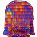 Geometric Pattern Colorful Fluorescent Background Giant Full Print Backpack View1