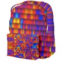 Geometric Pattern Colorful Fluorescent Background Giant Full Print Backpack View4