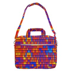 Geometric Pattern Colorful Fluorescent Background Macbook Pro 16  Shoulder Laptop Bag