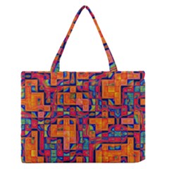 Background Graphic Beautiful Wallpaper Art Abstract Zipper Medium Tote Bag