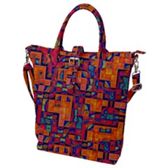 Background Graphic Beautiful Wallpaper Art Abstract Buckle Top Tote Bag by Jancukart