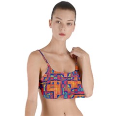 Background Graphic Beautiful Wallpaper Art Abstract Layered Top Bikini Top 