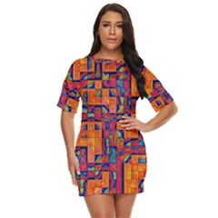 Background Graphic Beautiful Wallpaper Art Abstract Just Threw It On Dress by Jancukart