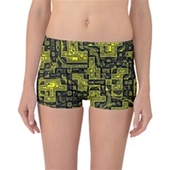 Background Graphic Beautiful Wallpaper Yellow Boyleg Bikini Bottoms