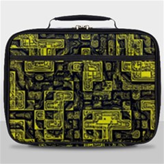 Background Graphic Beautiful Wallpaper Yellow Full Print Lunch Bag