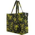 Background Graphic Beautiful Wallpaper Yellow Canvas Travel Bag View2