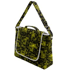 Background Graphic Beautiful Wallpaper Yellow Box Up Messenger Bag by Jancukart