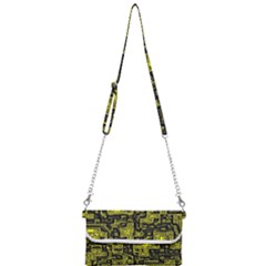 Background Graphic Beautiful Wallpaper Yellow Mini Crossbody Handbag by Jancukart