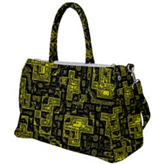 Background Graphic Beautiful Wallpaper Yellow Duffel Travel Bag by Jancukart